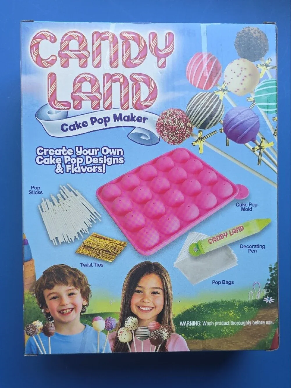 Candyland Novelty Cake Pop Maker for Kids